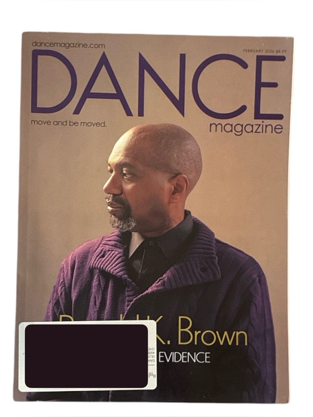 Dance Magazine February 2026 Ronald K Brown Auditions Issue Figure Skating